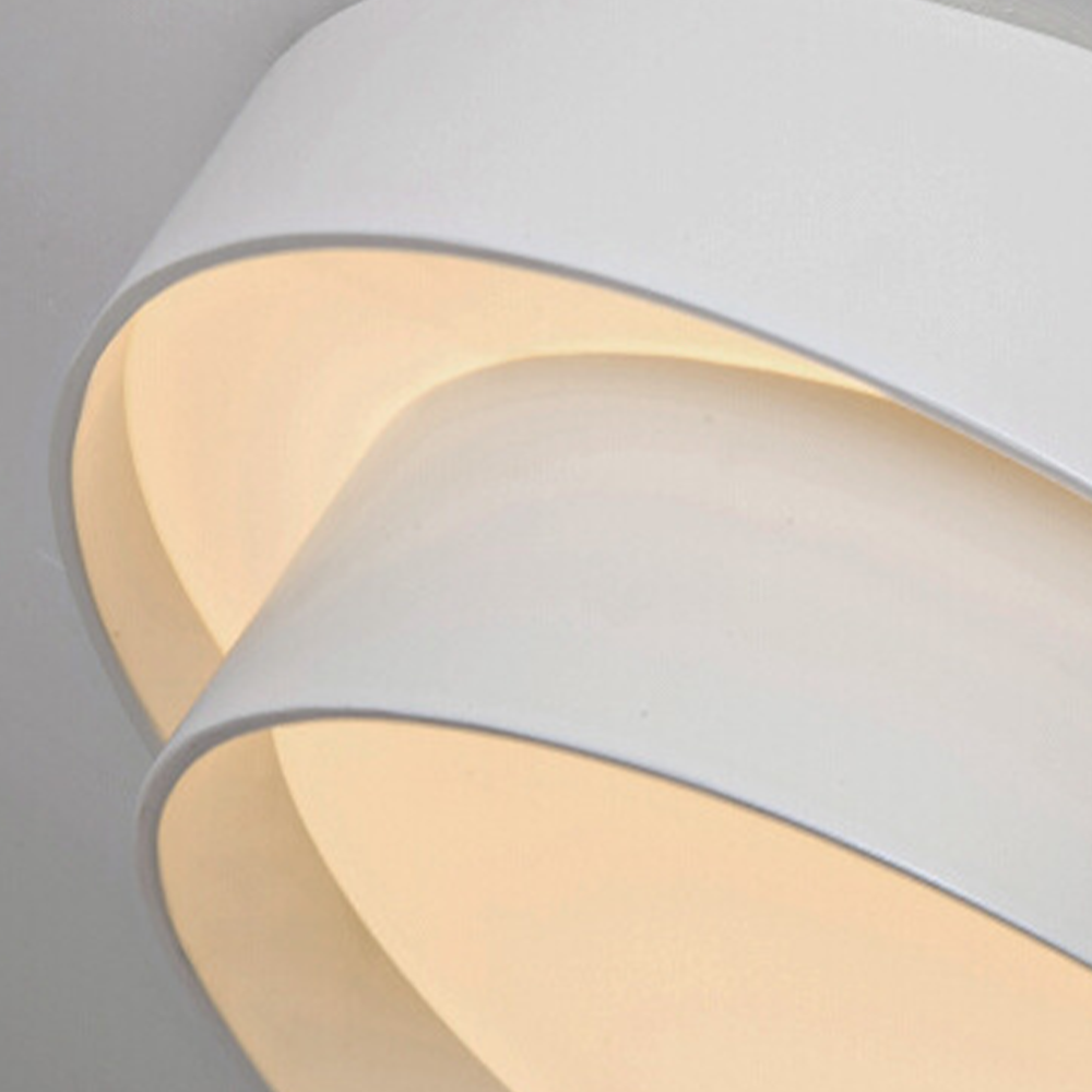 Nordische runde LED-Deckenlampe im minimalistischen Design