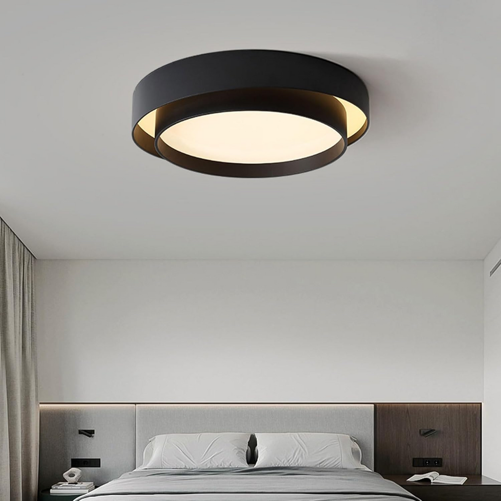 Nordische runde LED-Deckenlampe im minimalistischen Design