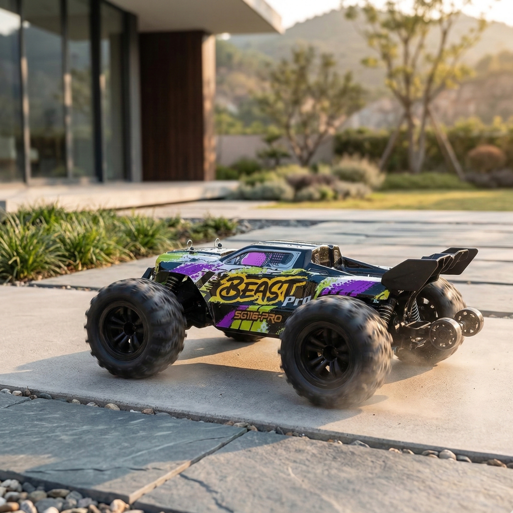 1:16 Schaal 4WD Hoogwaardige Brushless RC Auto voor Offroad Afstandsbediening Truck | Rosalyssa