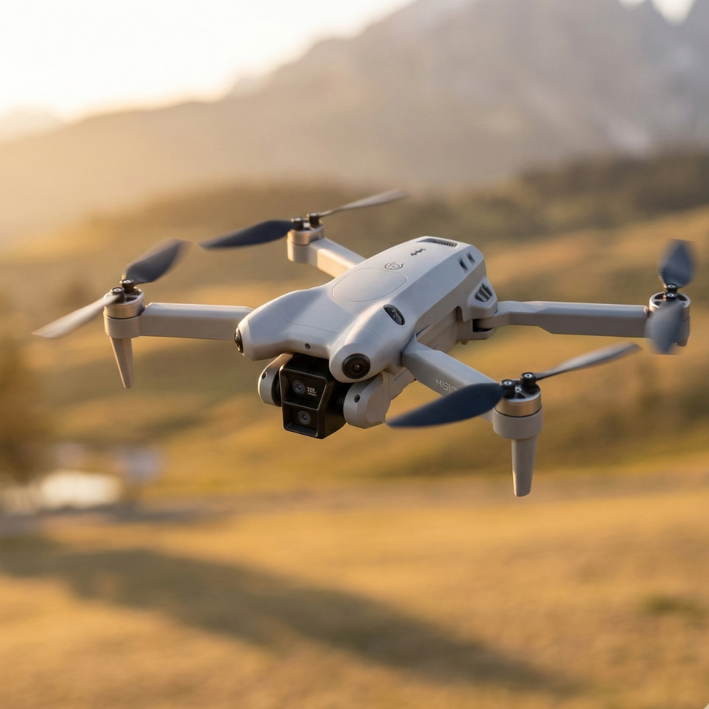 طائرة بدون طيار بكاميرتين بدقة 8K مع قدرات تجنب العقبات | روزاليسا