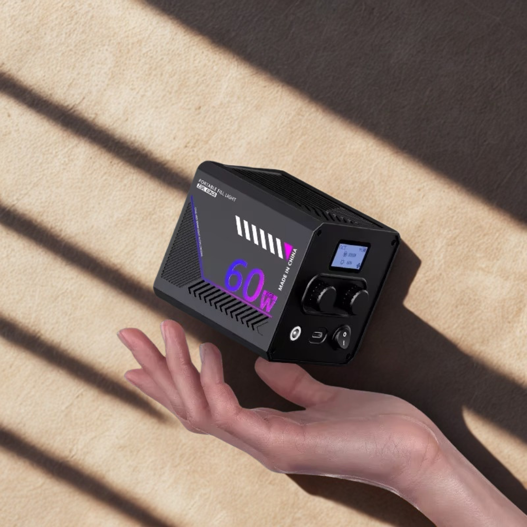 Portable RGB Video Light for Photography and Streaming | Rosalyssa