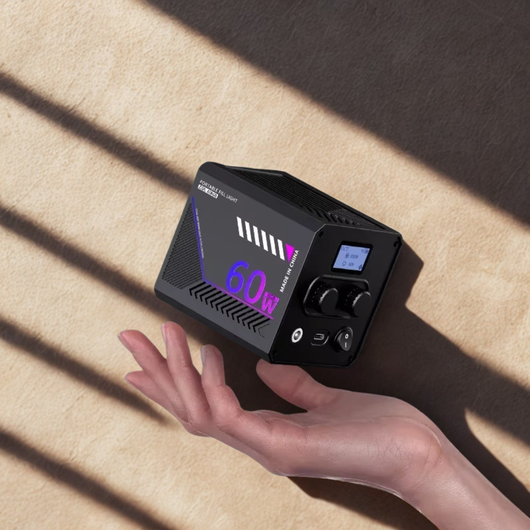 Portable RGB Video Light for Photography and Streaming | Rosalyssa