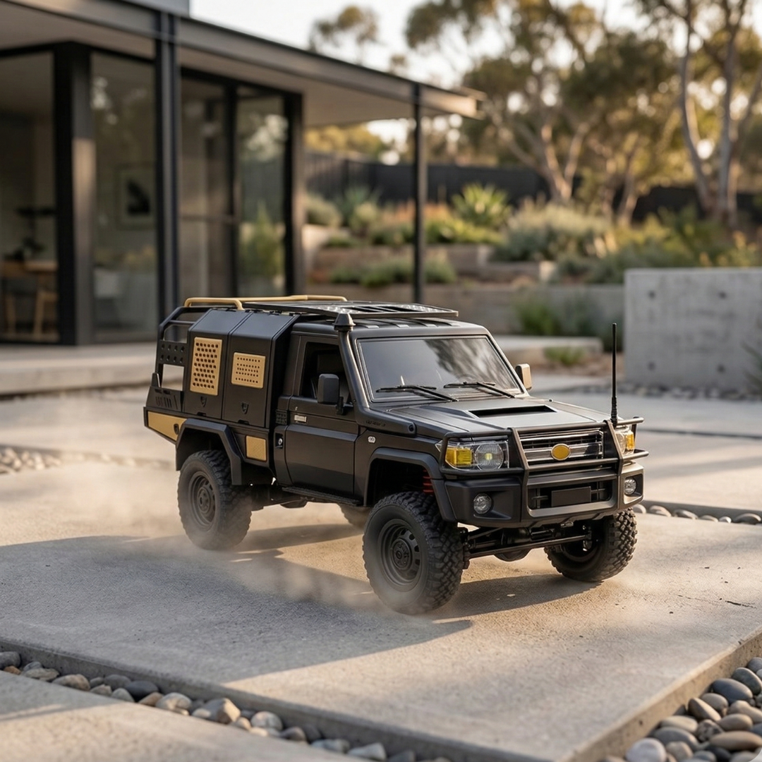 RC terénní auto Rosalyssa 1:12 měřítko 4WD pro lezení v terénu a dálkové ovládání
