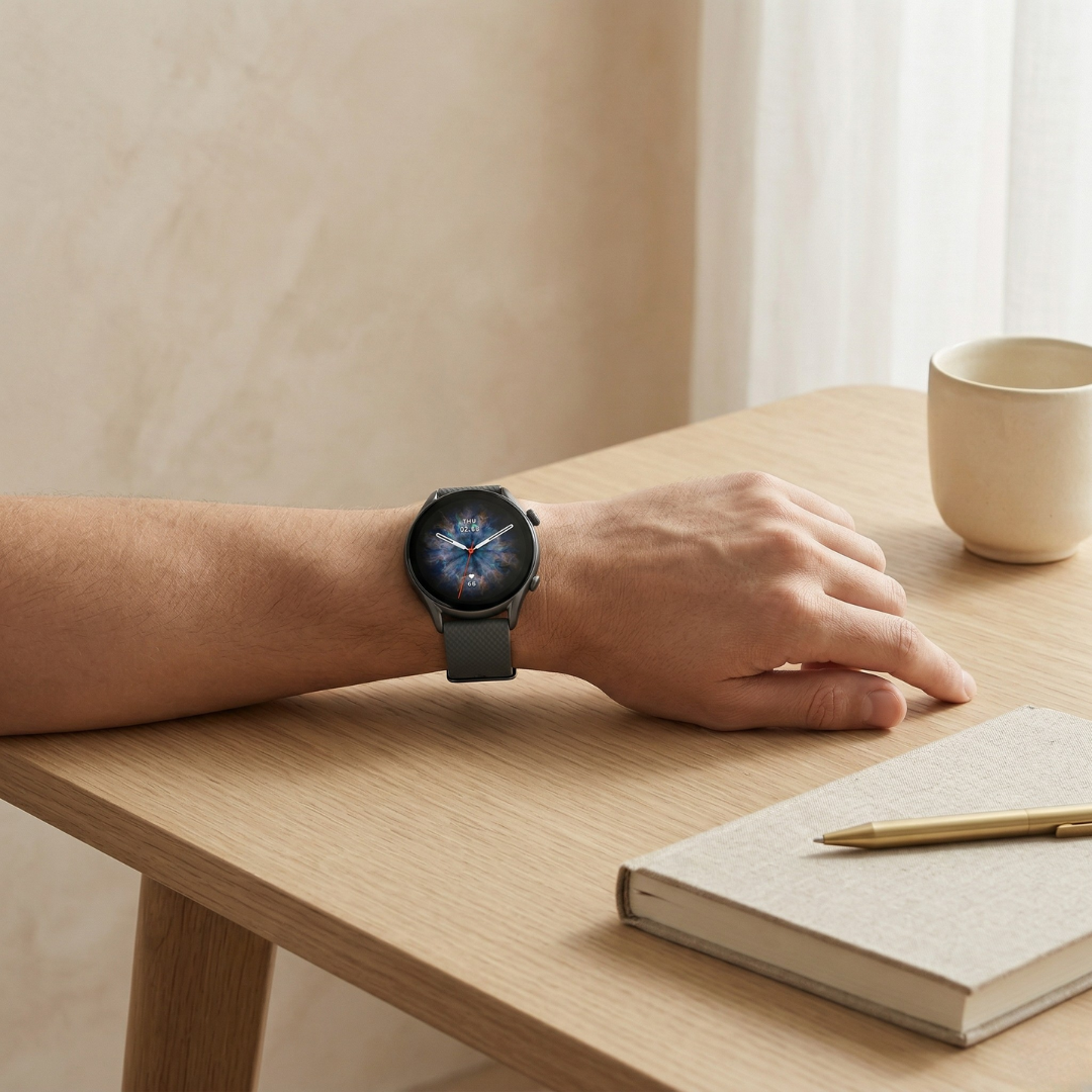 Fitness Smartwatch With AMOLED Display Activity Tracker And Bluetooth Watch | Rosalyssa