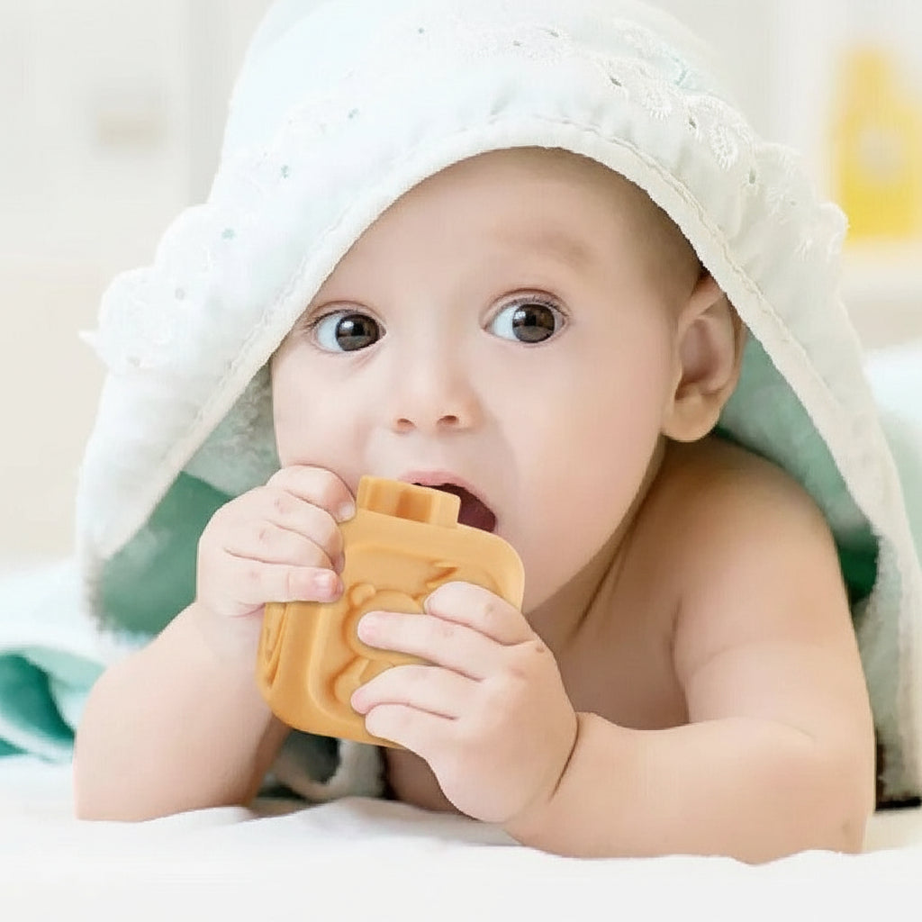 Soft Sensory Stacking Blocks With Teething Cubes For Babies