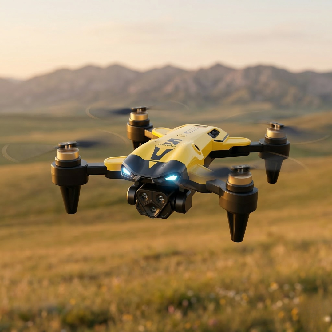 Dron 8K z potrójnym systemem kamer do szczegółowego obrazowania z powietrza | Rosalyssa