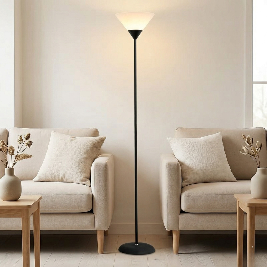 Lampadaire moderne avec luminosité réglable pour salons | Rosalyssa