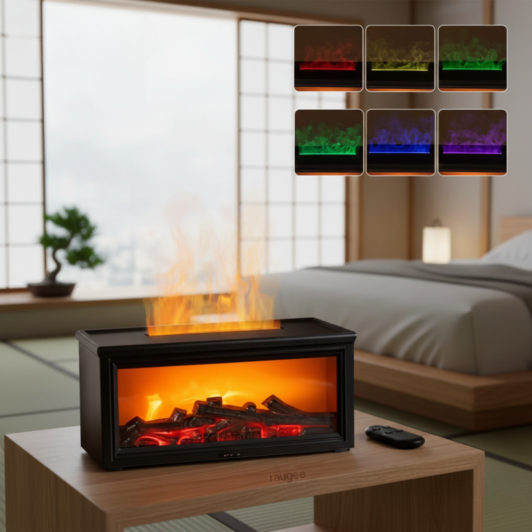 Flame Mist Ultrasonic Aroma Diffuser For Home Or Office | Rosalyssa