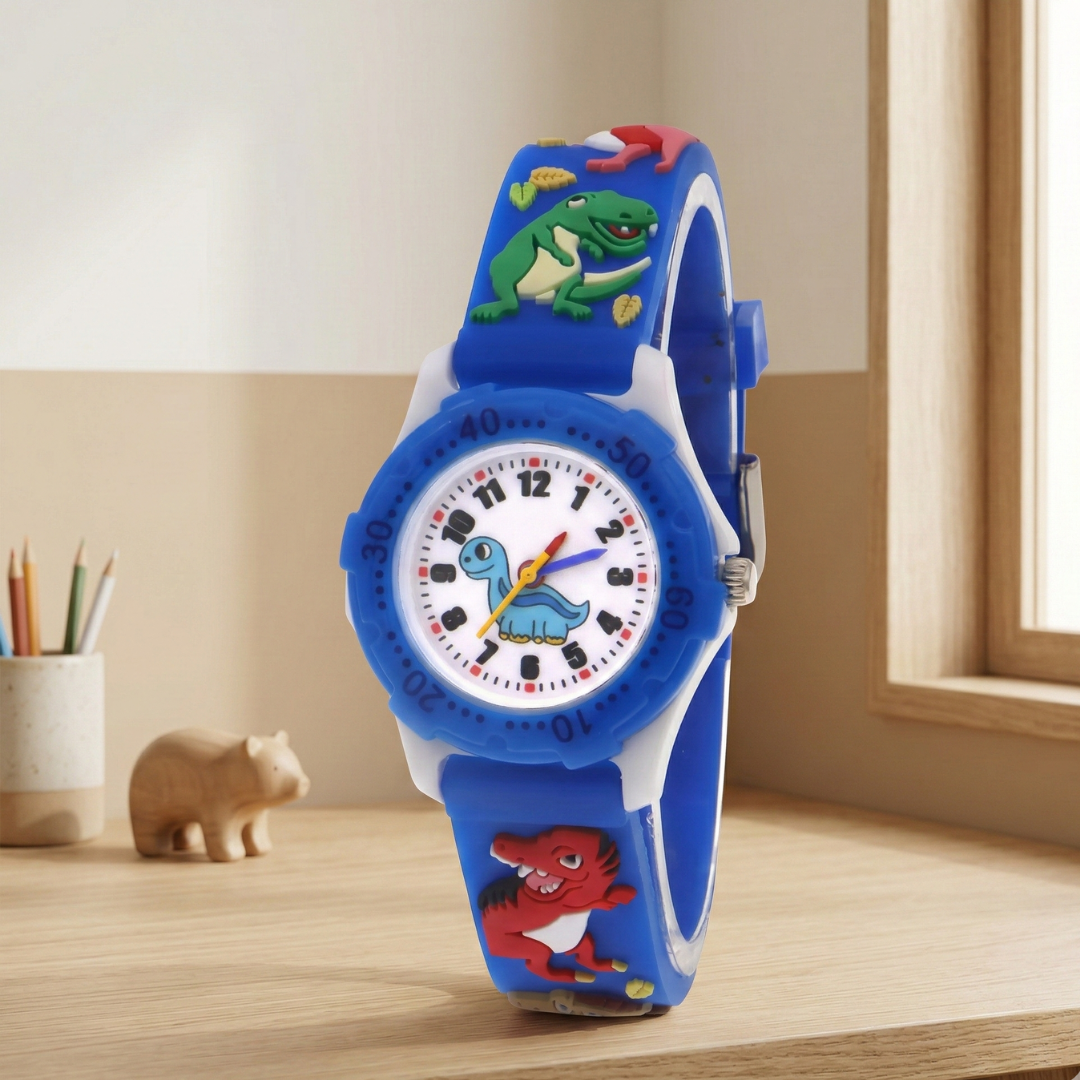 Dinosaur Quartz Kids Watch For Fun And Everyday Adventures | Rosalyssa