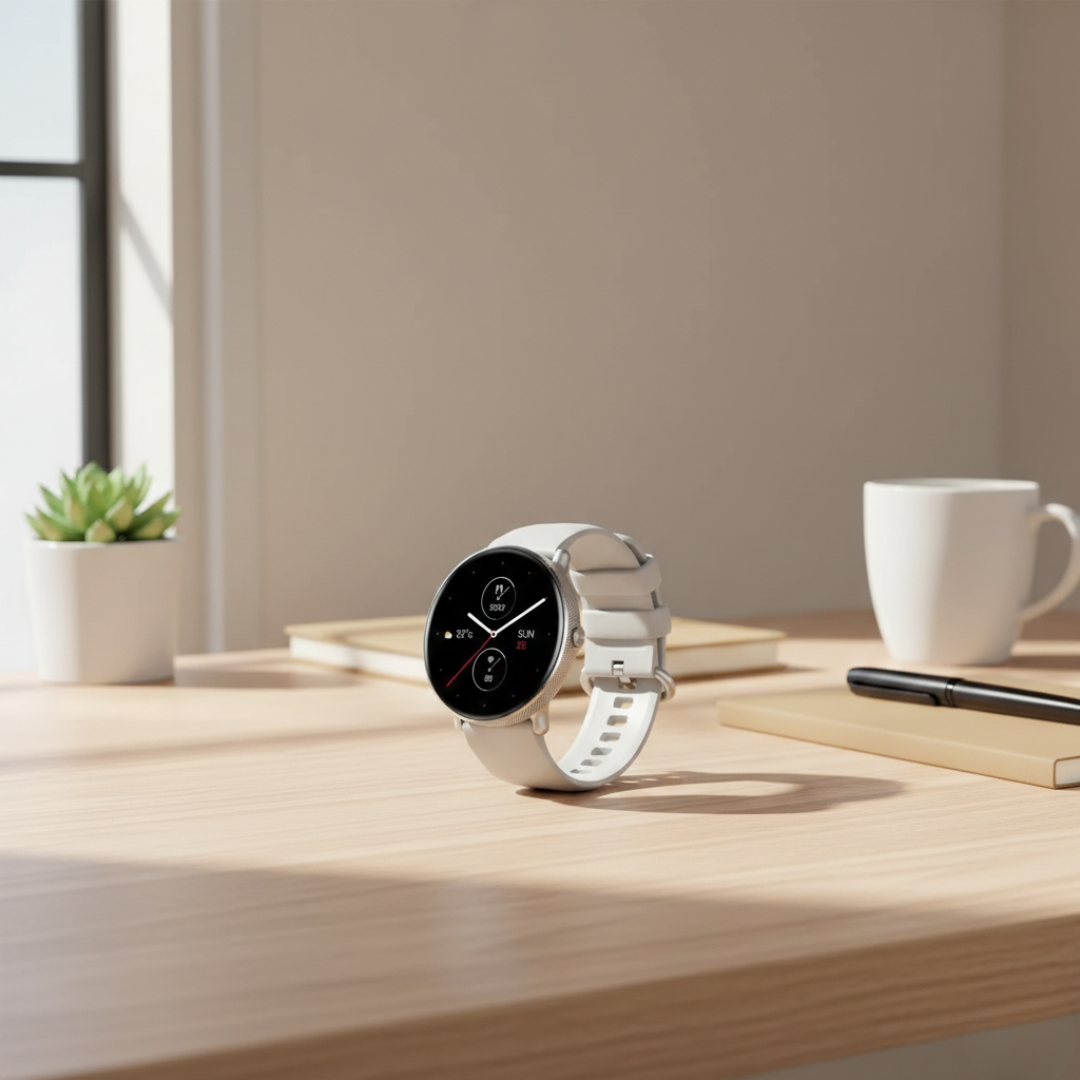 AMOLED Smartwatch With Bluetooth Calling And Waterproof Stainless Steel Smart Watch | Rosalyssa
