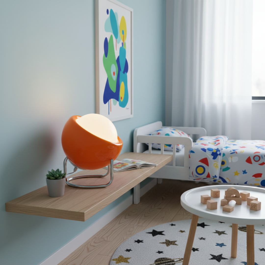 Elegante Glas-Tischlampe für Wohnzimmer- und Schlafzimmerdekoration | Rosalyssa