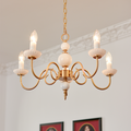 Novae Sleek Iron and Glass Pendant Light for Modern Bedrooms | Snurv