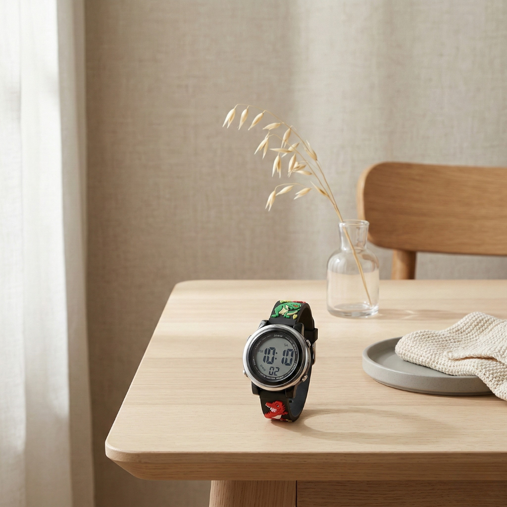 Vandtæt børne-smartwatch med alarm til unge elever | Rosalyssa
