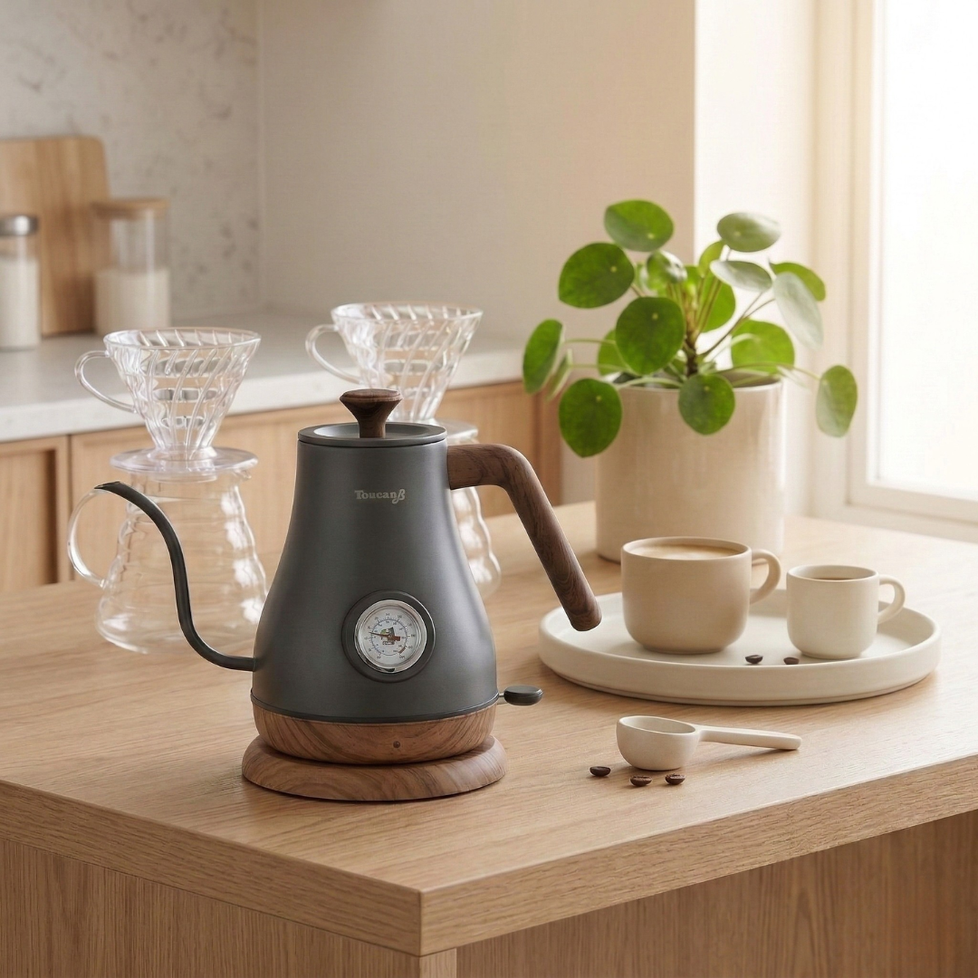 Stainless Steel Electric Kettle With Fast Boil Capability | Rosalyssa