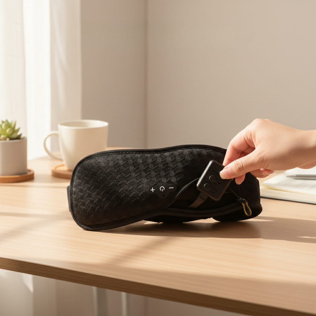 Bluetooth-Schlafmaske mit Audio für nächtlichen Komfort | Rosalyssa