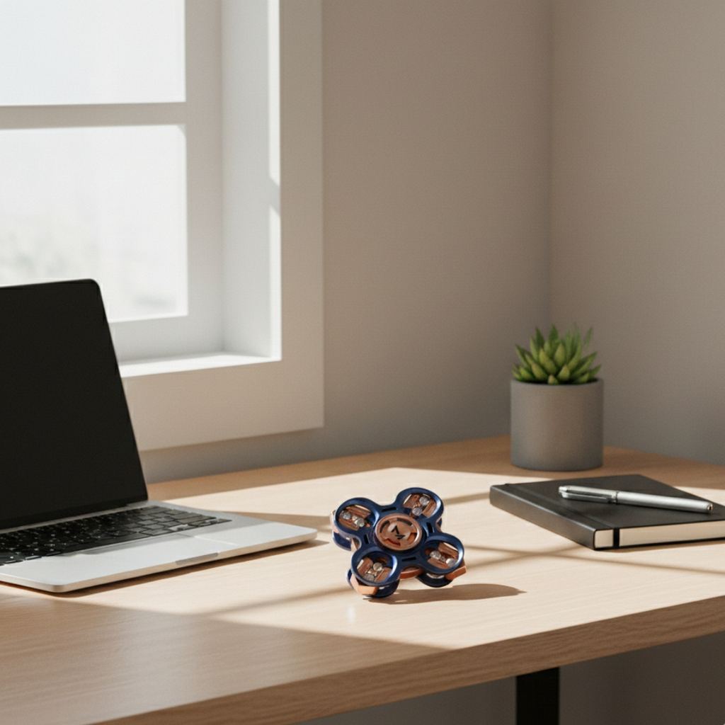 Metal Fidget Spinner til stressaflastning for voksne og teenagere | Rosalyssa