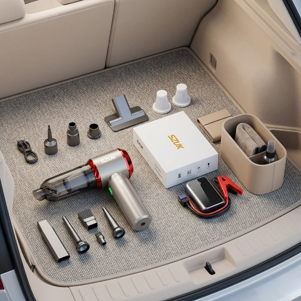 Compact Handheld Car Vacuum Cleaner For Car Interiors | Rosalyssa