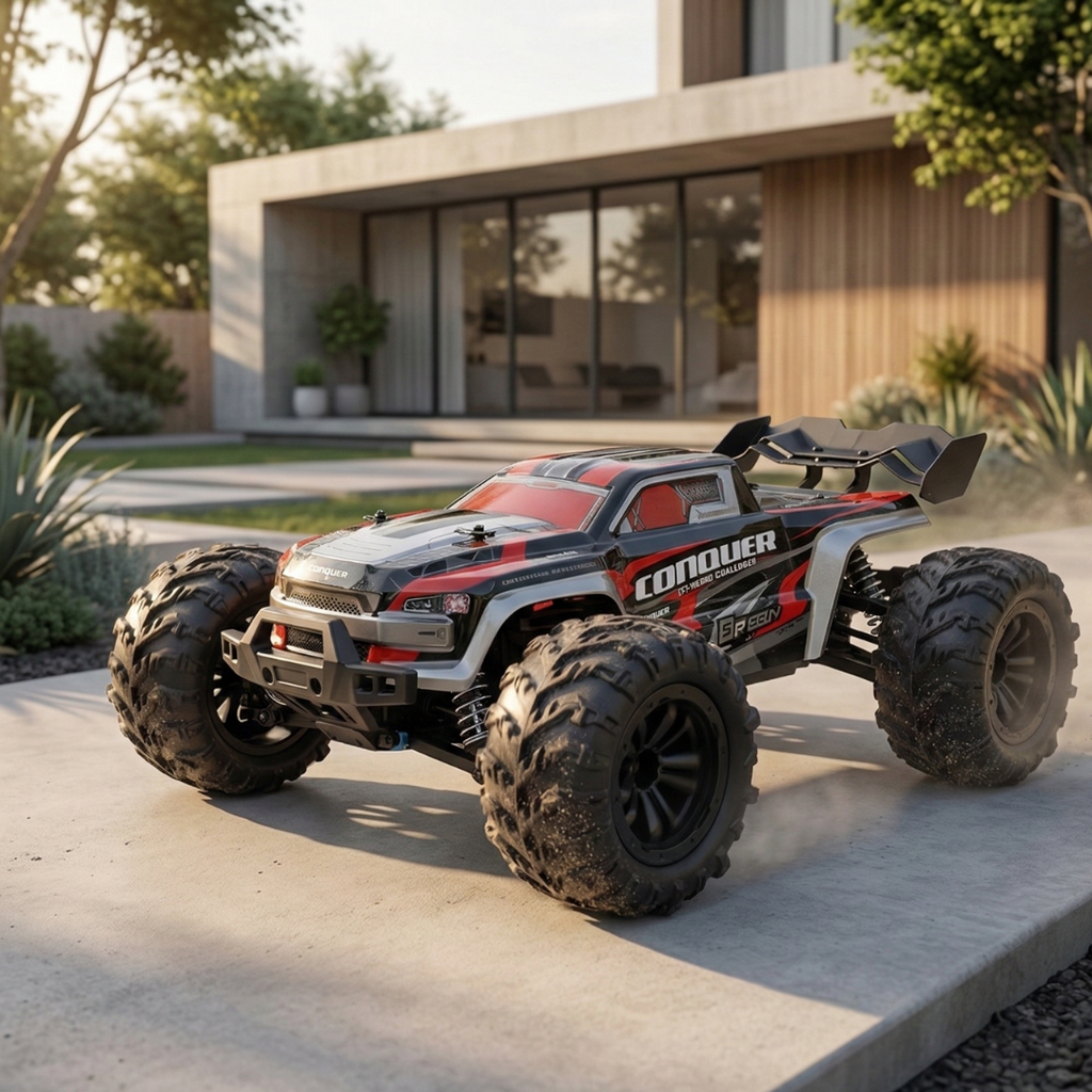 1:16 Schaal 4WD RC Monstertruck 70 Kilometer Per Uur Hoge Snelheid Offroad Crawler | Rosalyssa