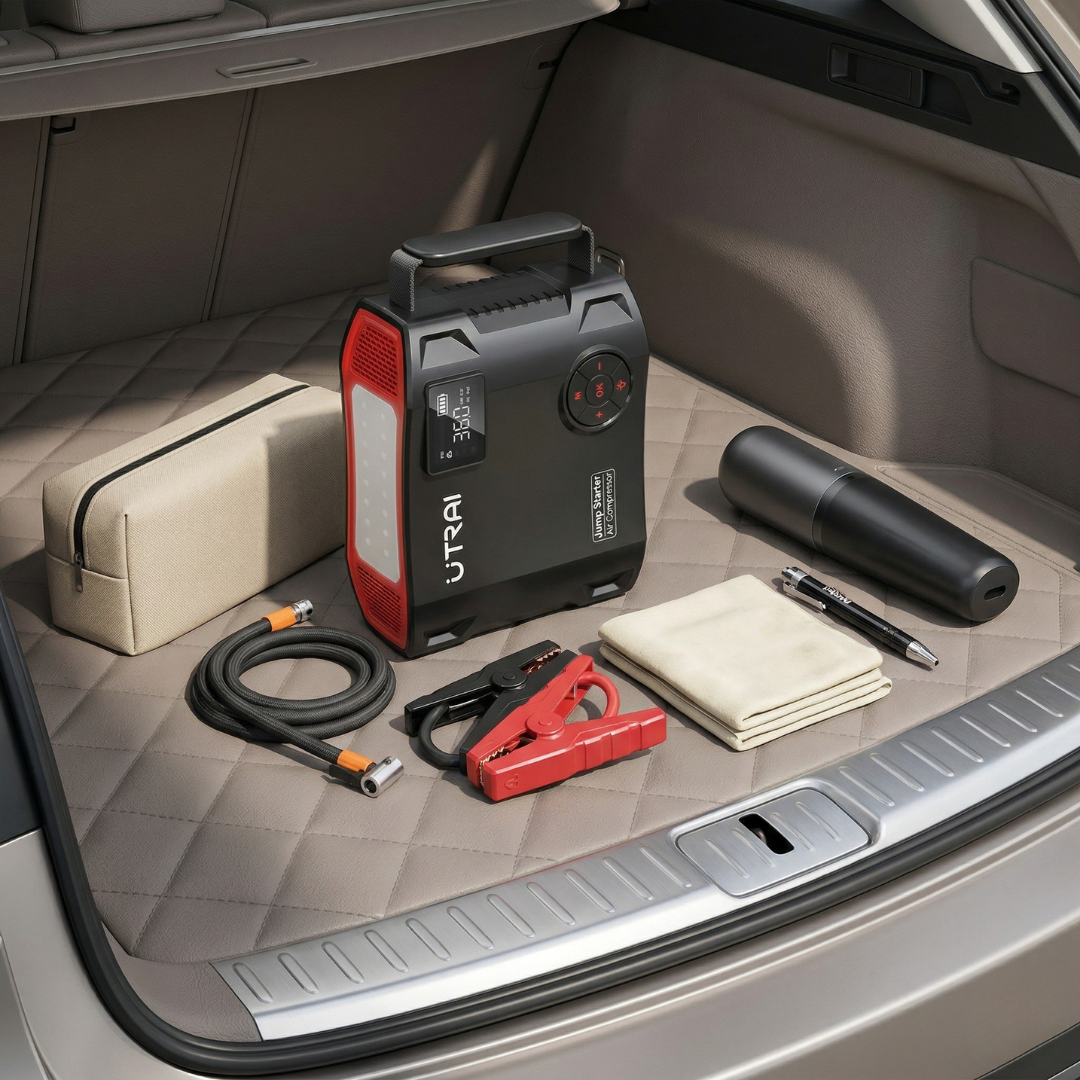 UTRAI 2000A Portable Jump Starter Pack With Power Bank | Rosalyssa