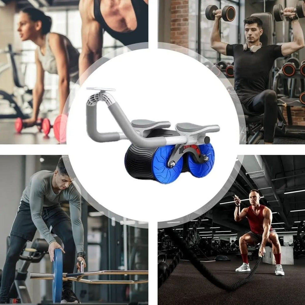 Wałek fitness PulseFlex do treningu brzucha i bioder, do domu i w podróży
