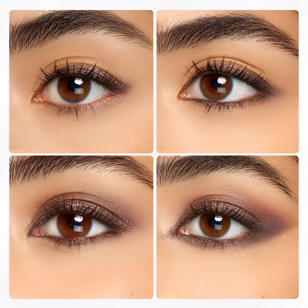 Duo Crème Fard à Paupières et Eyeliner 2-en-1 pour Couleur Polyvalente