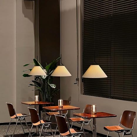 Velora Crème Plissé Hanglamp Met Warm Licht En Zachte Scandinavische Stijl | Snurv