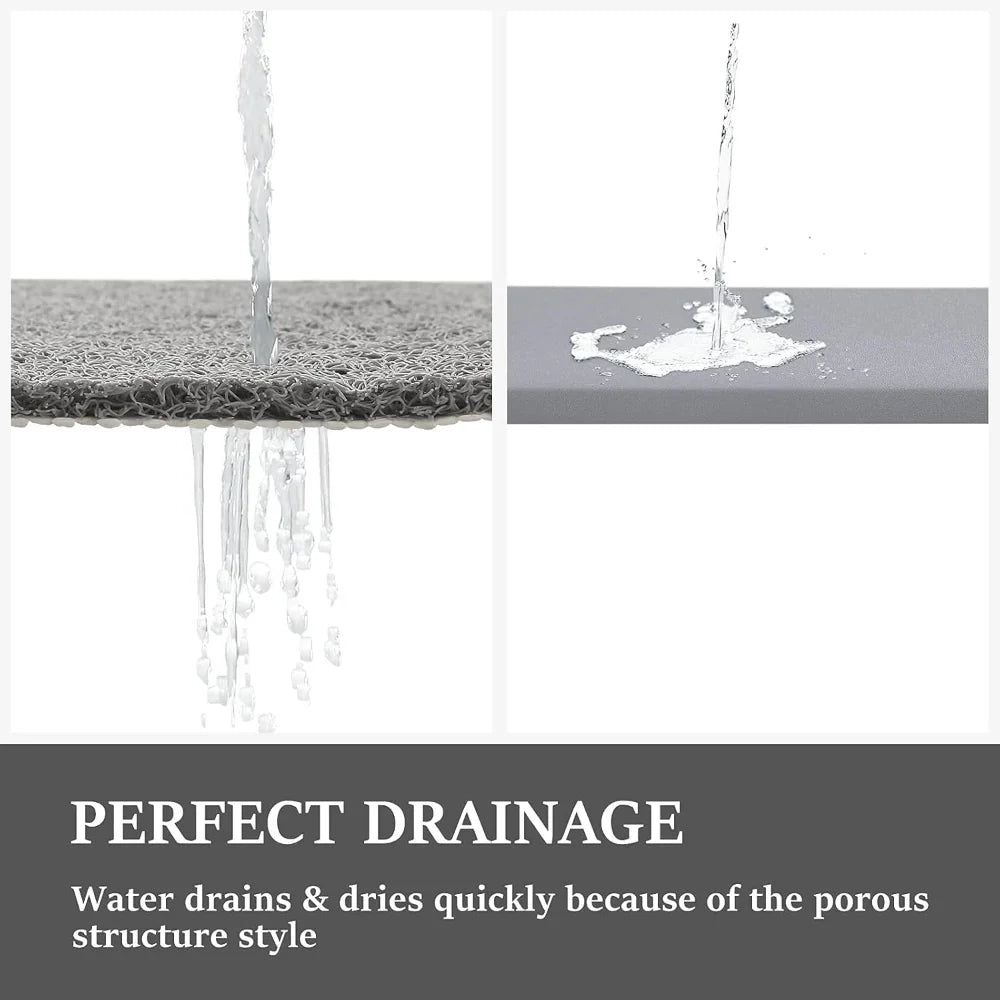Quick Dry Bath Mat For Shower Floor Non Slip Rug Mat