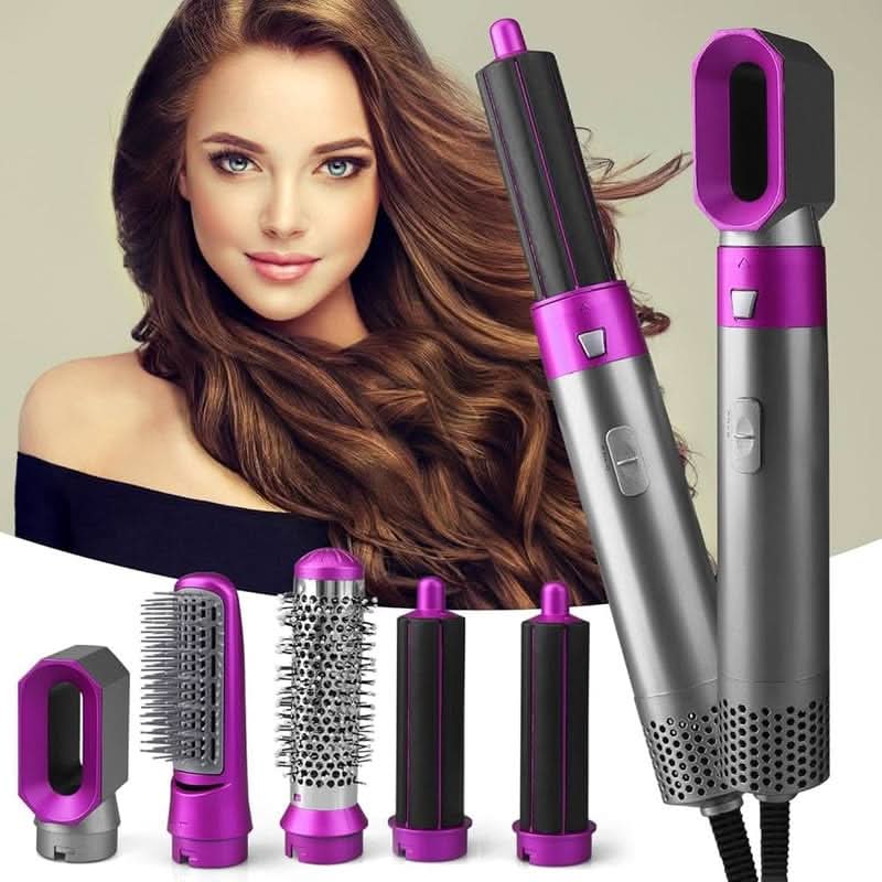 AeroLux 5-in-1 Haartrockner Und Styler Für Volumen, Locken Und Schutz