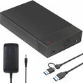 Portable USB 3.0 SATA Enclosure For 2.5 And 3.5 Inch HDD And SSD