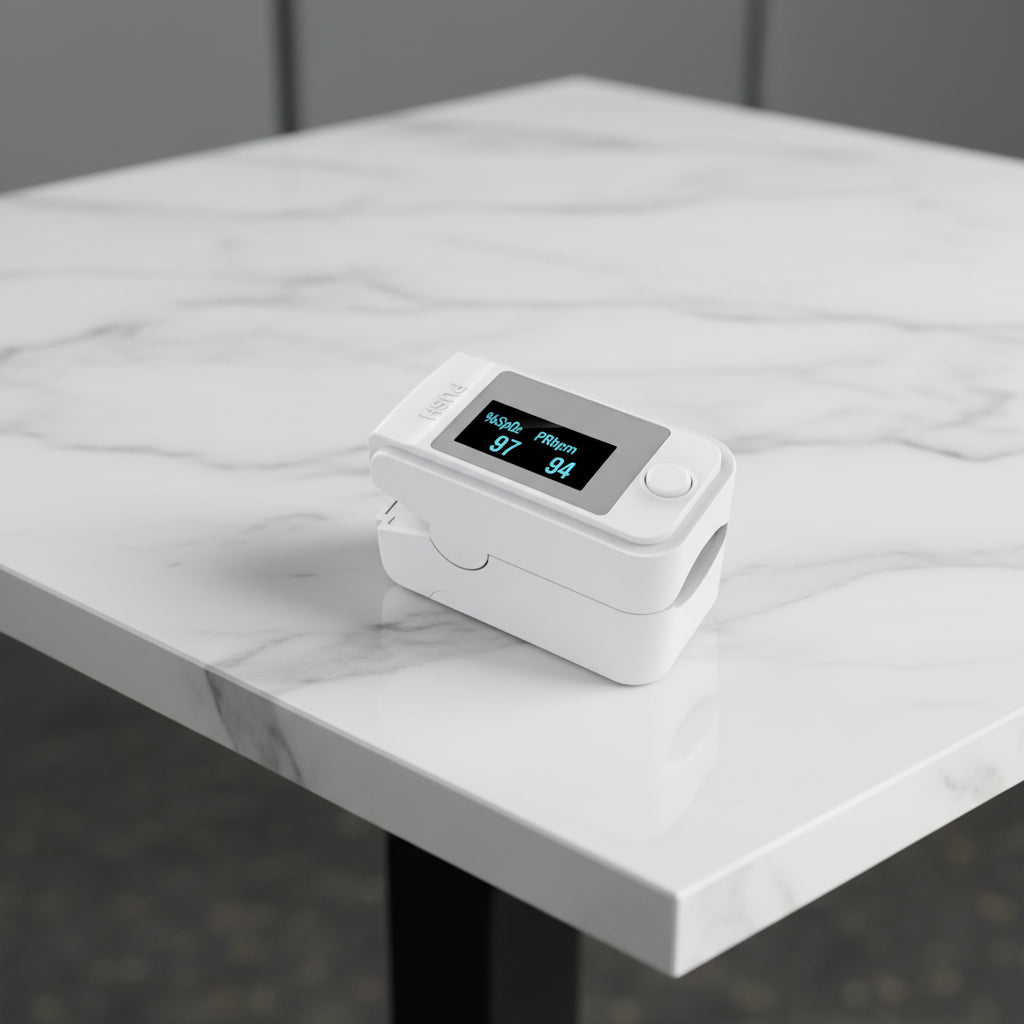 NovaPulse Digitales Finger-Pulsoximeter Präzise Messung für Zuhause und Unterwegs