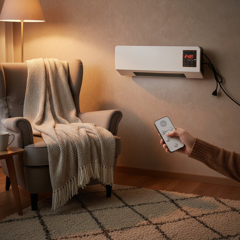 Přenosná klimatizace 14000 BTU s topením a chlazením, dálkové ovládání