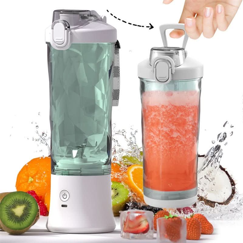 NovaBlend Pro Portable Smoothie Blender With 4000 mAh Battery And 600 ml Capacity