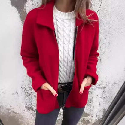 Veste Chic à Fermeture Éclair