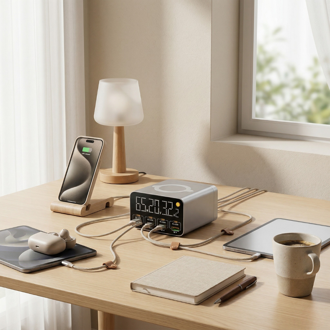 Multi-Port USB Charging Station For All Your Devices | Rosalyssa