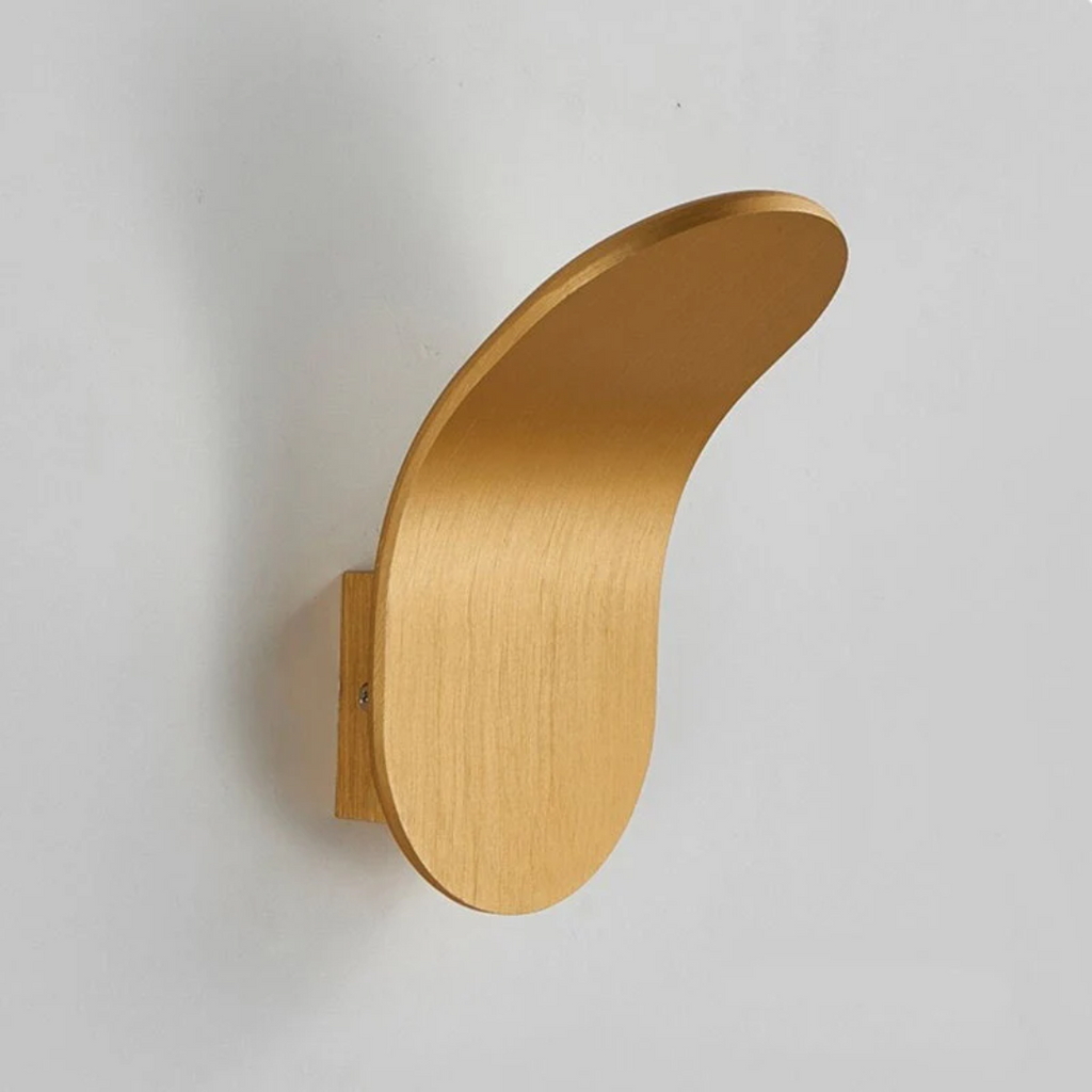Moderní nordická nástěnná lampa s minimalistickým LED osvětlením