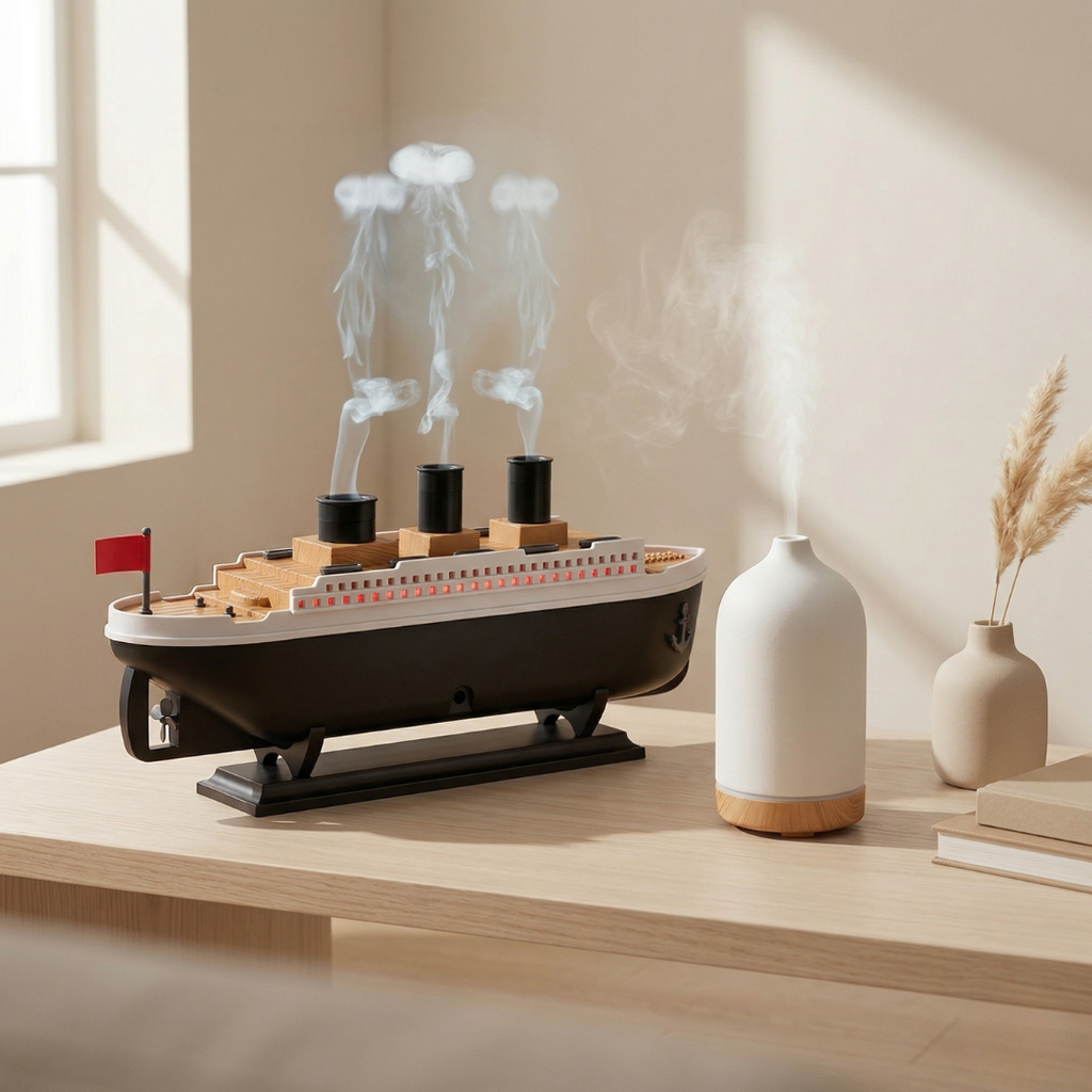 Smart Air Humidifier With Remote Control For Home Or Office Use | Rosalyssa