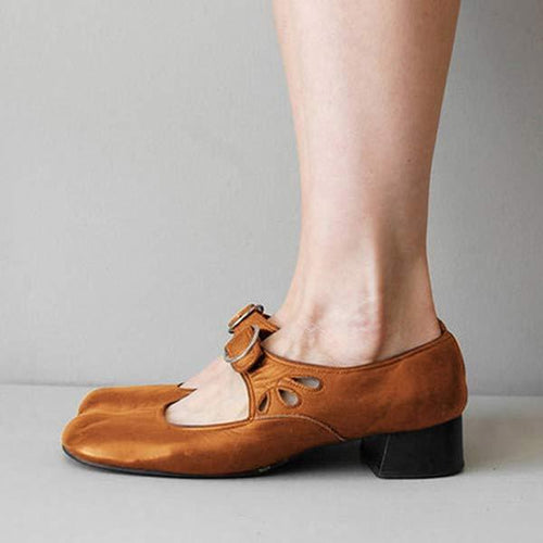Ardens klassische Ledersandalen mit Schnalle und Fußgewölbestütze