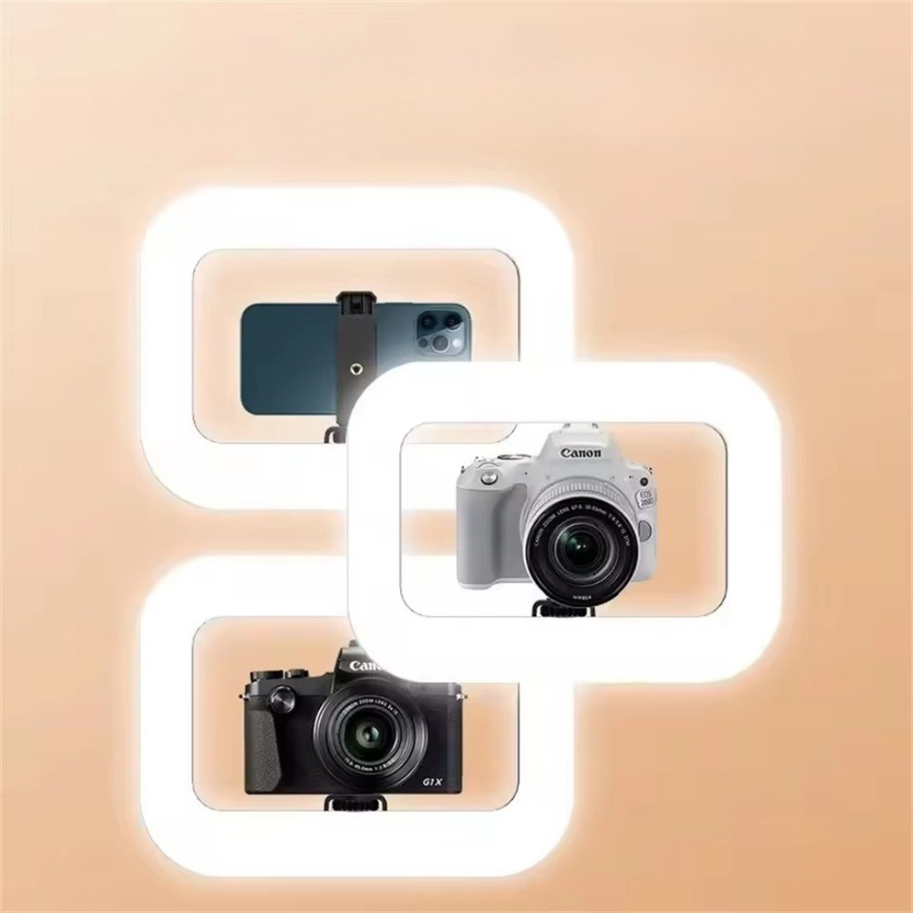 Przenośne pierścieniowe światło LED do fotografii mobilnej i streamingu | Rosalyssa