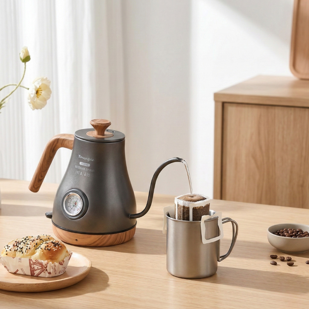 Stainless Steel Electric Kettle With Fast Boil Capability | Rosalyssa