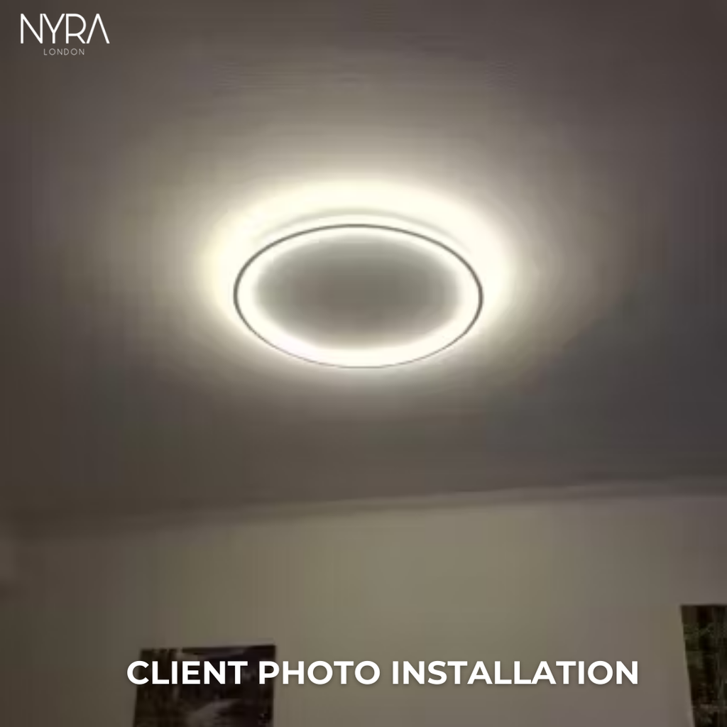 LumaEdge Slim LED Ceiling Lamp For Modern Interiors With Minimalist Glow
