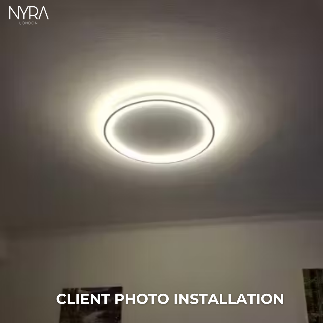 LumaEdge Slim LED Ceiling Lamp For Modern Interiors With Minimalist Glow