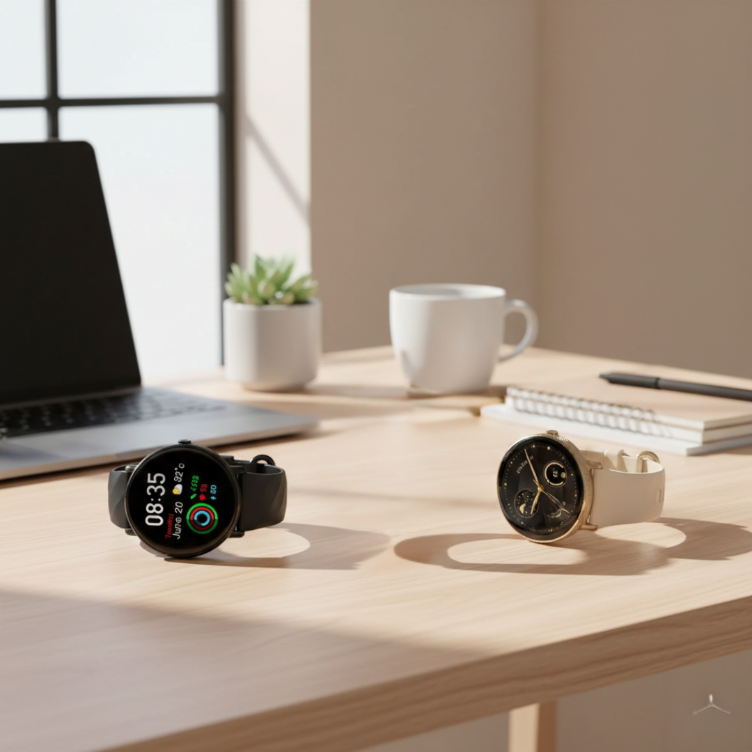 AMOLED Smartwatch With Bluetooth Calling And Waterproof Stainless Steel Smart Watch | Rosalyssa