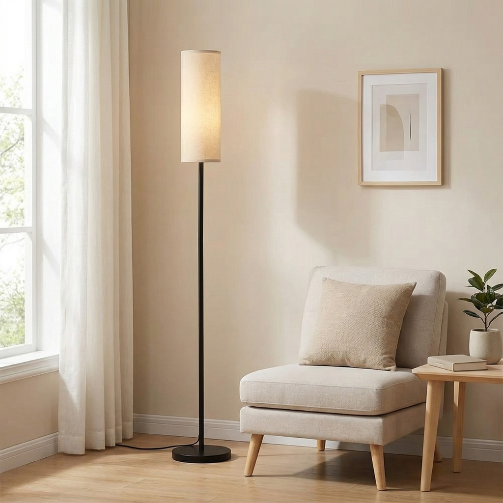 Dimmable LED Floor Lamp for Modern Ambient Lighting | Rosalyssa