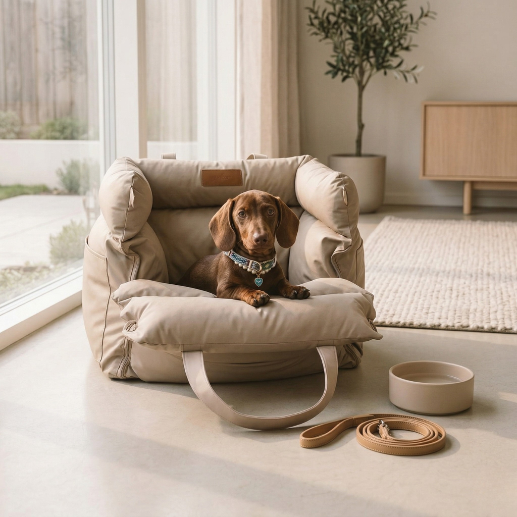 Waterproof Dog Car Seat For Everyday Travel And Trips | Rosalyssa