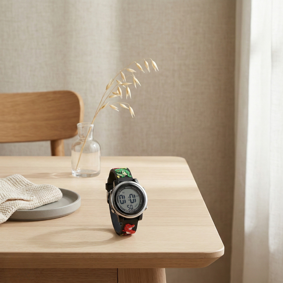 Vandtæt børne-smartwatch med alarm til unge elever | Rosalyssa