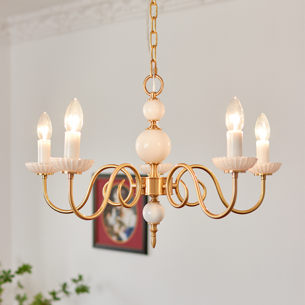 Novae Sleek Iron and Glass Pendant Light for Modern Bedrooms | Snurv