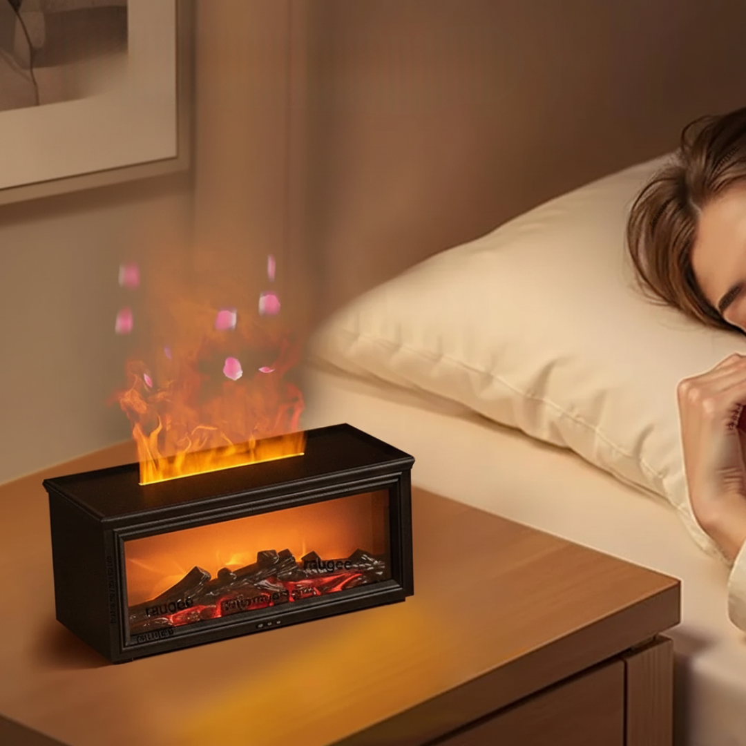 Flame Mist Ultrasonic Aroma Diffuser For Home Or Office | Rosalyssa