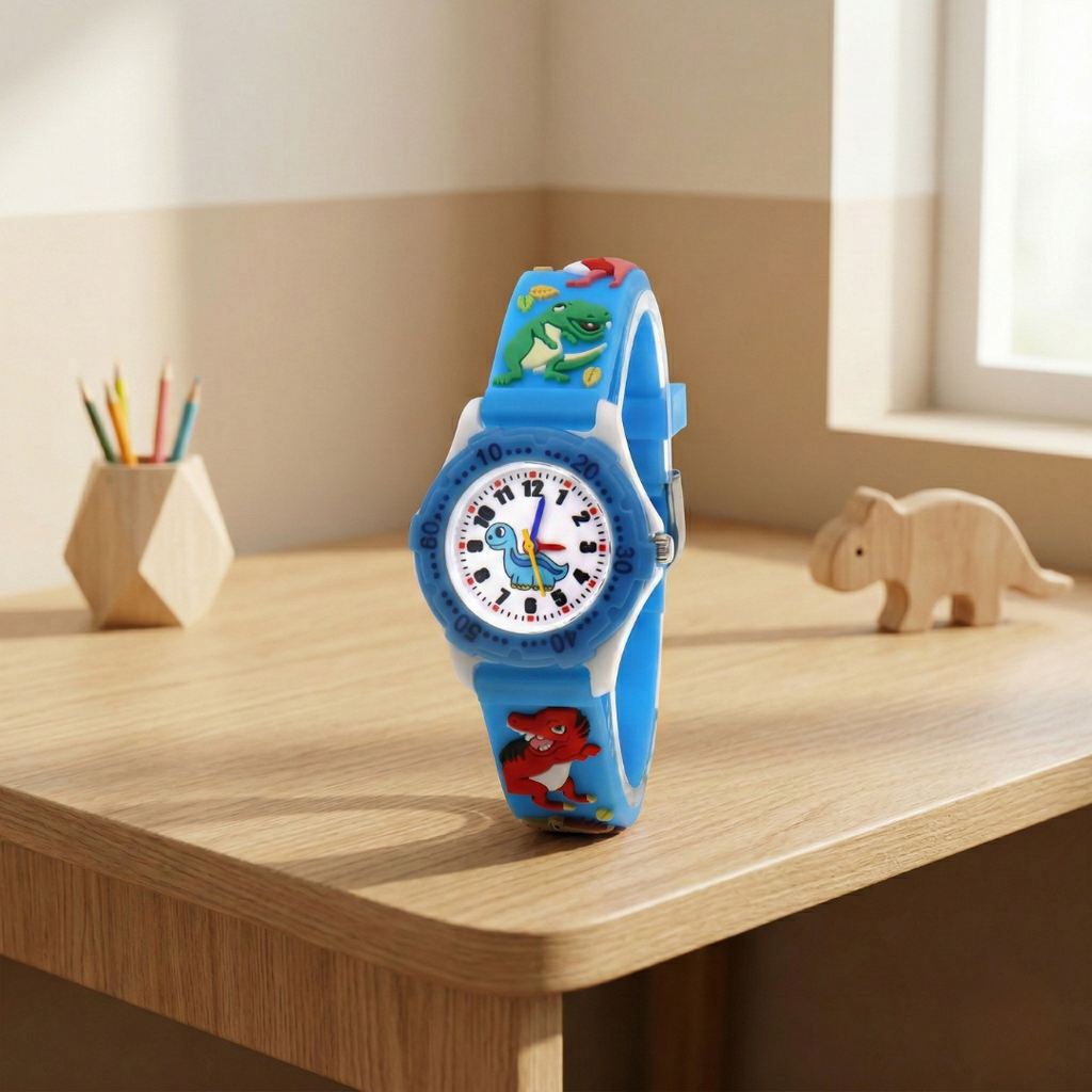 Dinosaur Quartz Kids Watch For Fun And Everyday Adventures | Rosalyssa