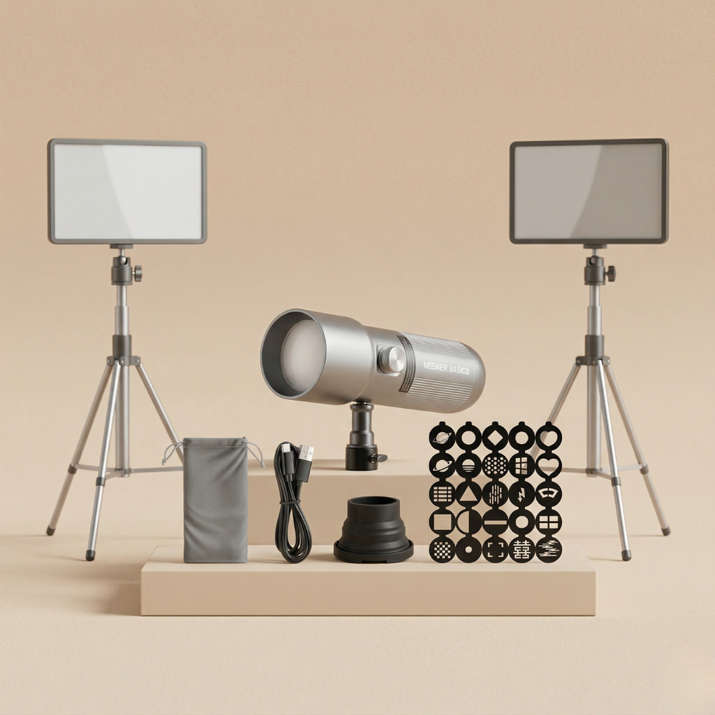 RGB-fotolamp voor fotografie en visuele content | Rosalyssa