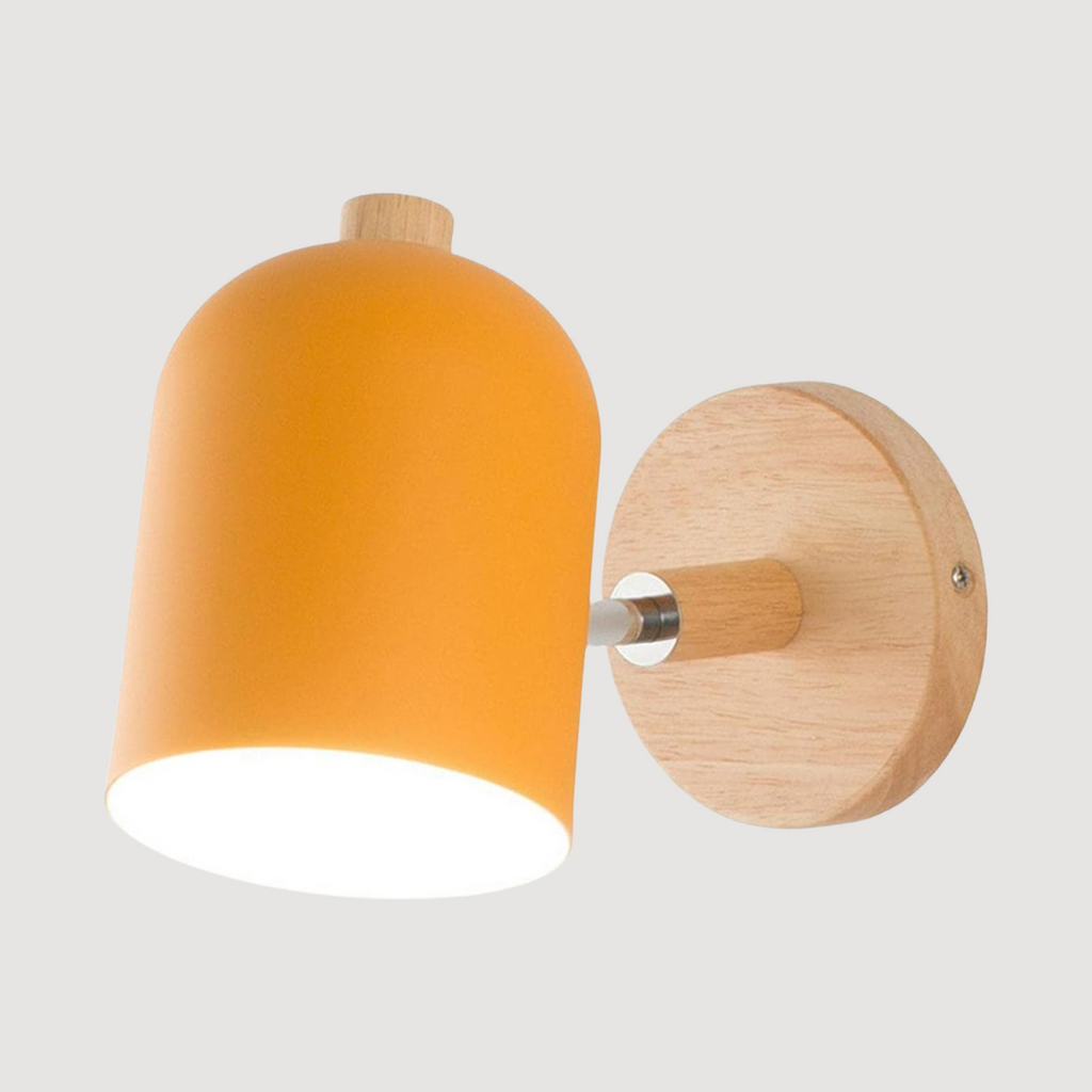 Applique Murale en Bois Nordique Drelis pour Espaces de Vie Design Minimaliste